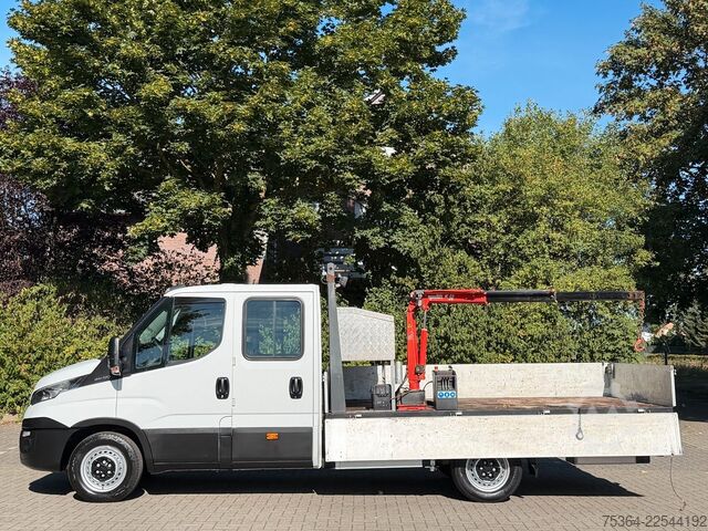 Φορτηγό pick-up ISUZU Daily 35S12 Doppelkabine Pritsche Ahk+Kran 3,5t