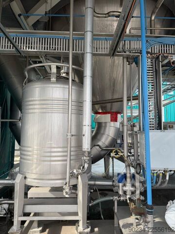 2021 Vettertec Stal nierdzewna System suszenia rozpyłowego i błyskawicznego, wydajność 500 kg/h VETTERTEC SPRAY DRYER & FLASH DRYING SYSTEM