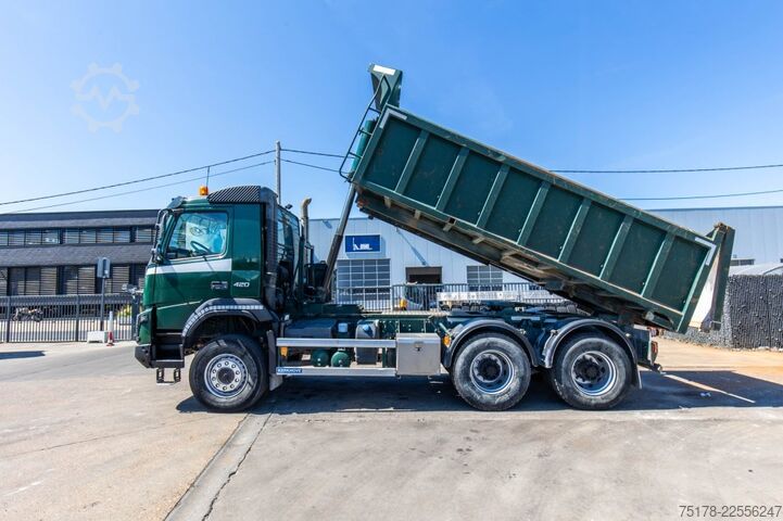 Skraldevogn VOLVO FMX 420 -6x6 - TIPPER / TRACTOR