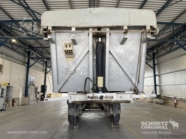 Tipper semitrailer  Tipper Alu-square sided body 22m³