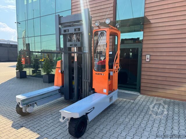 Dört yollu forklift Hubtex DQ45 G //LPG//Triple//Only 1116 hours !