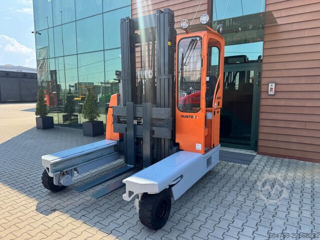 Dört yollu forklift Hubtex DQ45 G //LPG//Triple//Only 1116 hours !