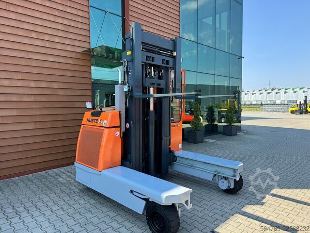 Dört yollu forklift Hubtex DQ45 G //LPG//Triple//Only 1116 hours !