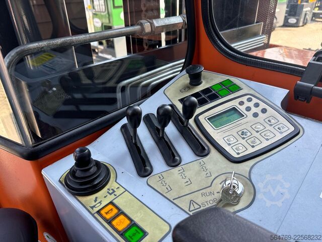 Dört yollu forklift Hubtex DQ45 G //LPG//Triple//Only 1116 hours !