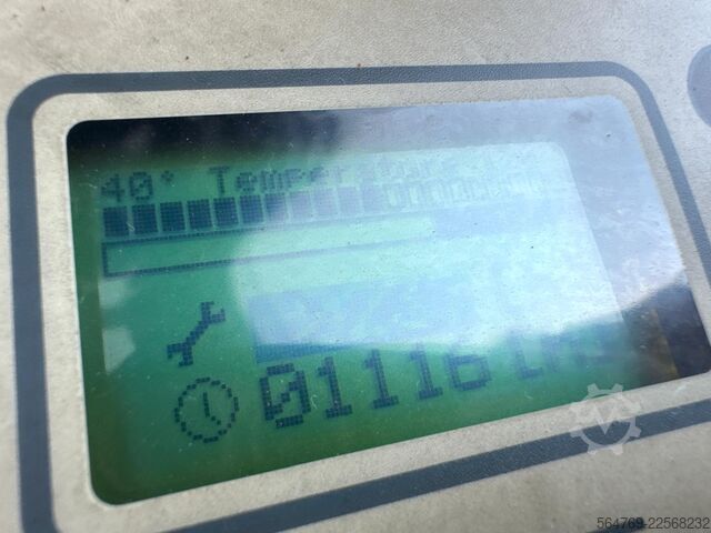 Dört yollu forklift Hubtex DQ45 G //LPG//Triple//Only 1116 hours !