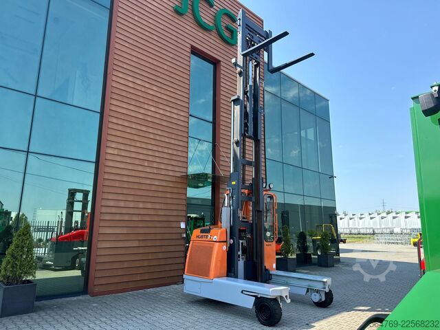 Dört yollu forklift Hubtex DQ45 G //LPG//Triple//Only 1116 hours !