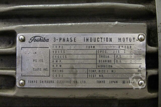 Hydraulic unit 1.5 kW 1400 rpm Nachi Suga 11B-25-25-AL