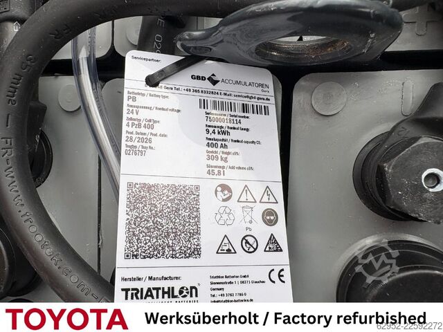 Transpalet manual Toyota LPE 200 / Akku neu!