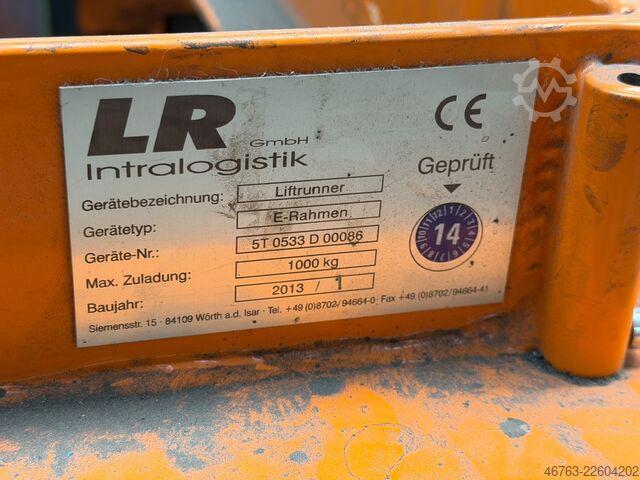 Routetågssläp Still / LR Gmbh Liftrunner