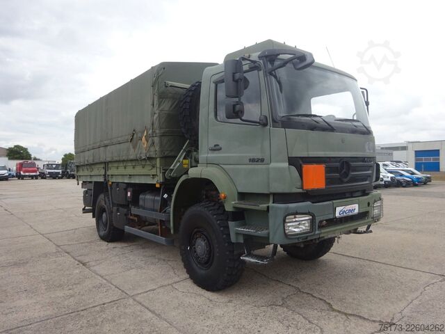 Valníkový nákladní automobil s plachtou MERCEDES-BENZ AXOR-R 1829 A Bm 950.562 Pritsche/Plane