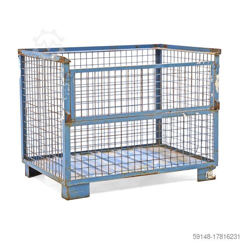 Gebruikte Gaascontainer vaste constructie vaste constructie stapelbaar 1 klep aan 1 lange Kruizinga 98-4782GB