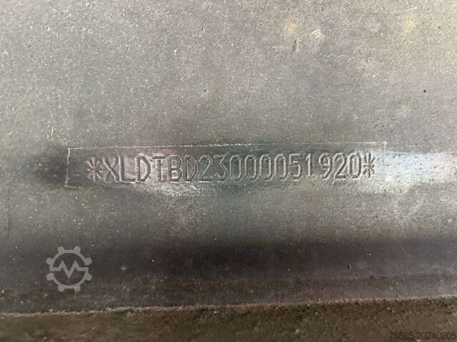 Box body Pacton T2-001 / Box / Loadlift / BPW Drum / NL Trailer