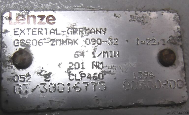 Κινητήρας ταχυτήτων 1,5 kW 64 rpm Lenze 9LH4-983H