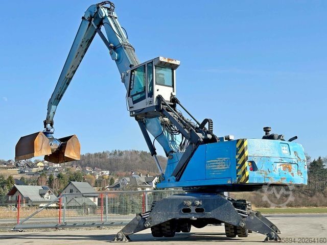 Mobiele graafmachine TEREX FUCHS MHL 360 * Umschlagbagger * TOP