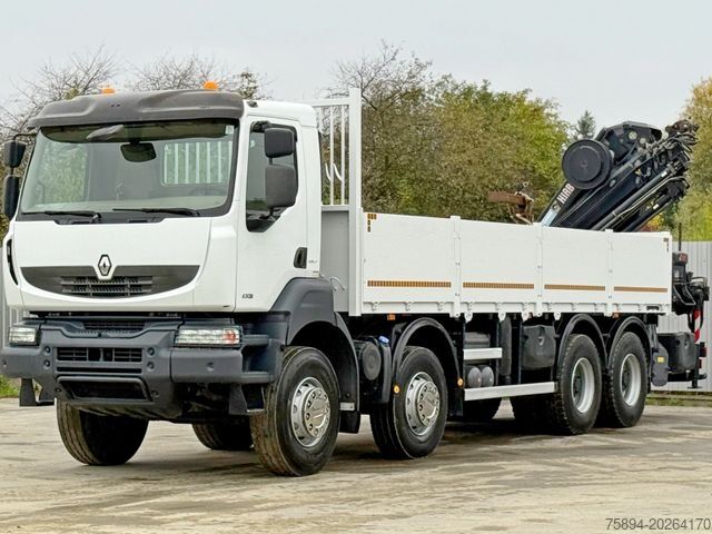 Autolaadkraan RENAULT KERAX 430 * HIAB 211 EP-5 HIDUO /FUNK *8x4