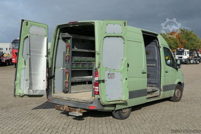 Bestelwagen met verhoogd dak MERCEDES-BENZ 316 CDI Sprinter 4x2, Klima, Bott-Regale, AHK