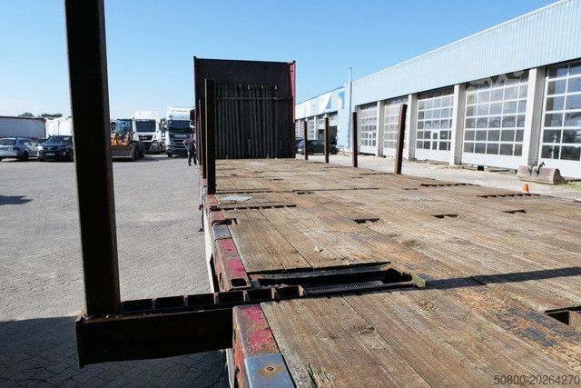 Werkplatform oplegger  Wiese S3-36PL-S, Verbreiterbar, Gelenkt, Luftfe.