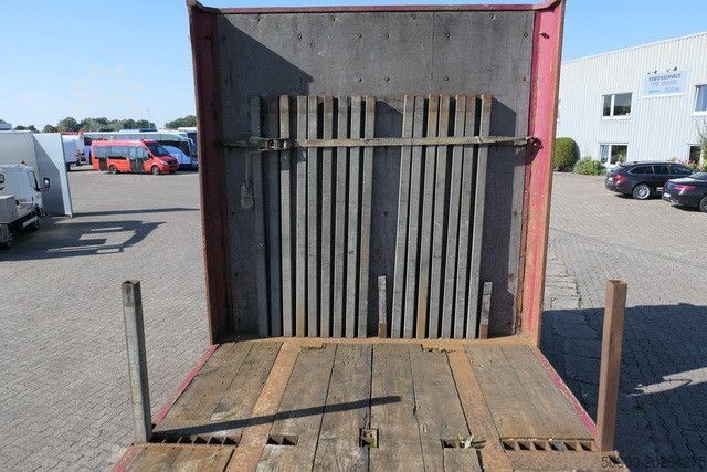 Auflieger mit offener Pritsche  Wiese S3-36PL-S, Verbreiterbar, Gelenkt, Luftfe.