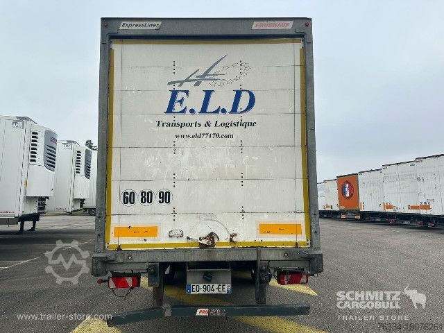 Semi-remorque fourgon Fruehauf Semitrailer Dryfreight Standard Porte relevante