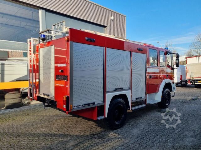 Brandbil Iveco Magirus EUROFIRE/ 95E18 4x4 FIRETRUCK / EXPEDIT...