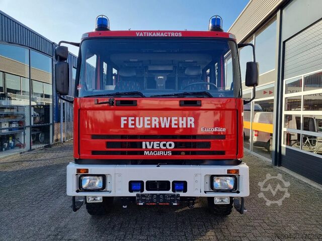 Brandbil Iveco Magirus EUROFIRE/ 95E18 4x4 FIRETRUCK / EXPEDIT...