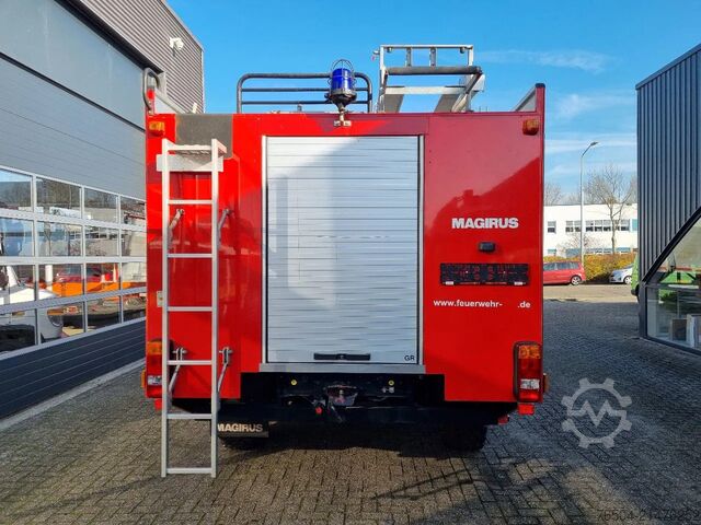 Brandbil Iveco Magirus EUROFIRE/ 95E18 4x4 FIRETRUCK / EXPEDIT...