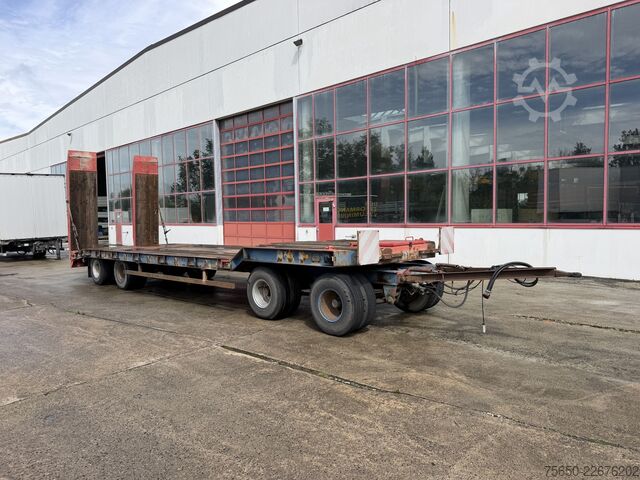 Tieflader Anhänger Goldhofer TU-4-2x2-31/80  4 Achs Tiefladeranhänger