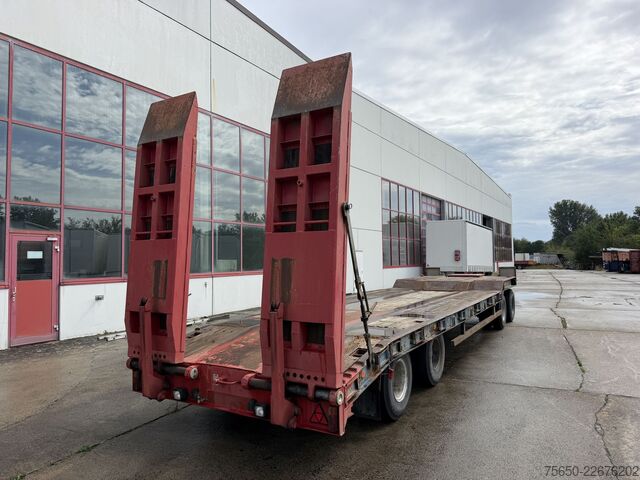 Tieflader Anhänger Goldhofer TU-4-2x2-31/80  4 Achs Tiefladeranhänger