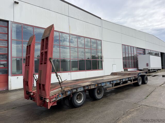 Tieflader Anhänger Goldhofer TU-4-2x2-31/80  4 Achs Tiefladeranhänger