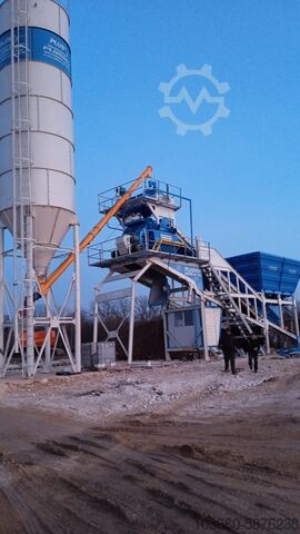 Mobile Concrete Batching Plant PLUSMIX PLUS MT100