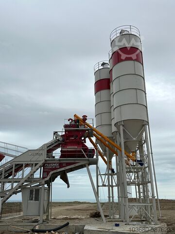 Mobile Concrete Batching Plant PLUSMIX PLUS MT100