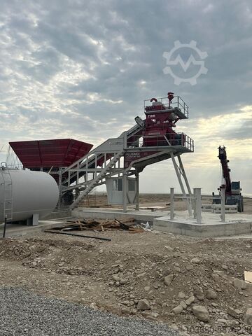 Mobile Concrete Batching Plant PLUSMIX PLUS MT100