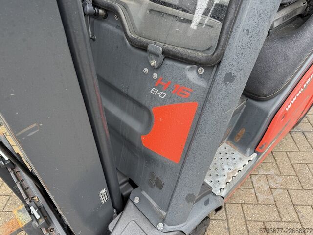 Linde H16T-01 triplo 545 / yan kaydırma / 4. fonksiyon / 2019 / 10.200 saat / LPG LINDE H16T-01 triplo545 / sideshift / 4e functie / 2019 / 10.200uur / LPG