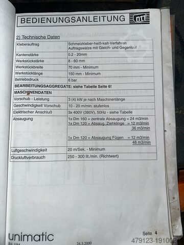 Μηχανή συγκόλλησης άκρων OTT U208-FU