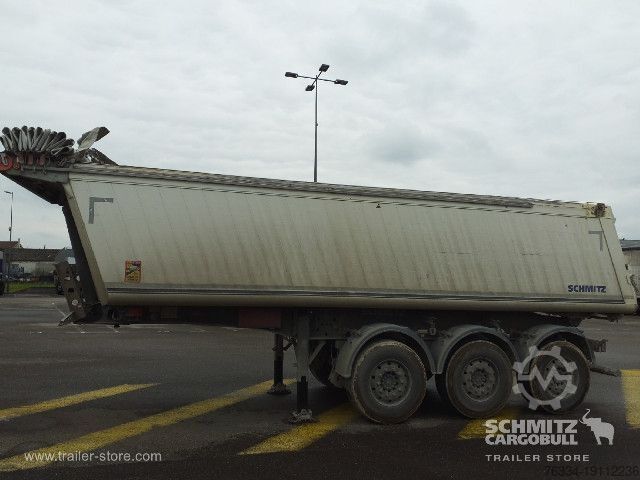 Sklopný návěs Schmitz Cargobull Semitrailer Tipper Alu-square sided body 27m³