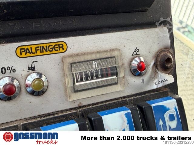 Tømmerlastbil Mercedes-Benz Arocs 2648 6x4 mit Heckkran Epsilon M12Z83,