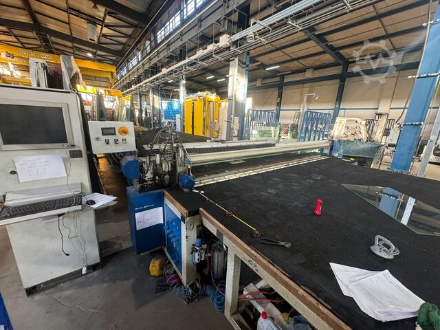 Ligne de découpe automatique de stratifiés Glass Serwis GL6-SLZ4/2