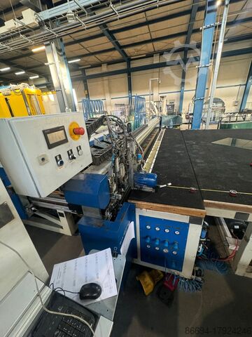 Ligne de découpe automatique de stratifiés Glass Serwis GL6-SLZ4/2