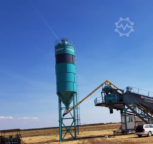 Cement silo, silosi, beton silo CONSTMACH 75 Ton Capacity Cement Silo