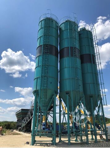 Cement silo, silosi, beton silo CONSTMACH 100 Ton Capacity Cement Silo SDASDADASDA