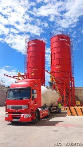 Cement silo, silos, concrete silo Constmach 300 Ton Capacity Cement Silo