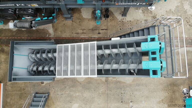Impianto di lavaggio sabbia / Impianto di lavaggio ghiaia Constmach Sand Washing Machines Screw sand washer (spiral sand washing)