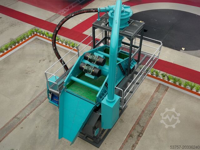 Susuzlaştırma eleği / Kum yıkama makinesi Constmach Dewatering Screen Dewatering screen and hydrocyclones