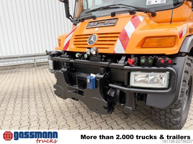 Caminhão para fins especiais Unimog U 300 405/10 4x4, Kommunalhydraulik, WSK