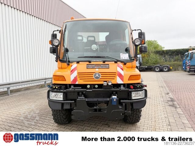 Caminhão para fins especiais Unimog U 300 405/10 4x4, Kommunalhydraulik, WSK