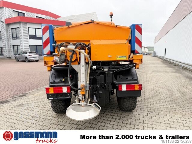 Caminhão para fins especiais Unimog U 300 405/10 4x4, Kommunalhydraulik, WSK