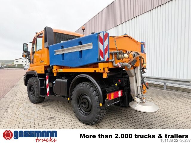 Caminhão para fins especiais Unimog U 300 405/10 4x4, Kommunalhydraulik, WSK