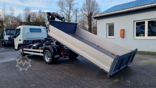 Telehoist haakarmvoertuig Fuso Canter FUSO 9C18 Duonic City Abrollkipper