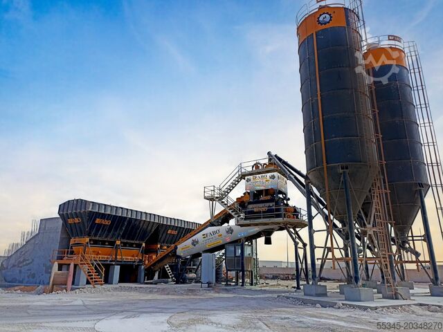 Stationaire betoncentrale 180m³ Stationary Concrete Batching Plant 180m³ Stationary Concrete Batching Plant