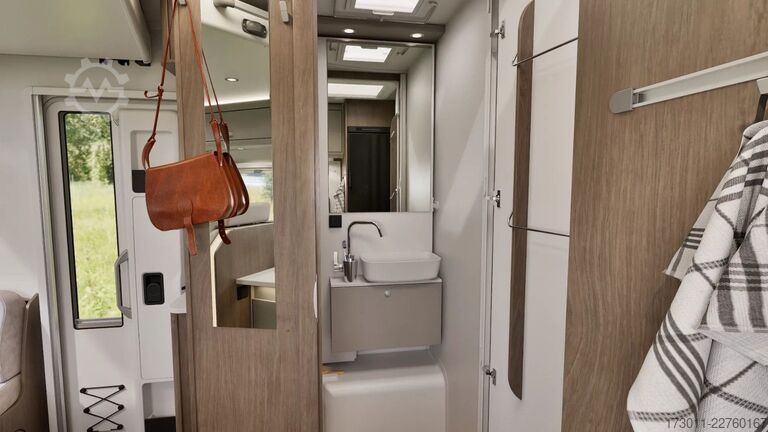 Autocaravana con alcoba CARADO A328 pro 140PS 5. Sitze Lithium Markise